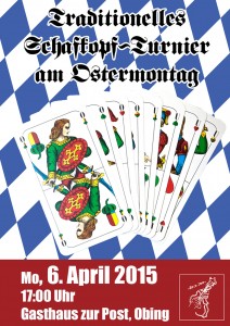 Schafkopf Turnier 2015